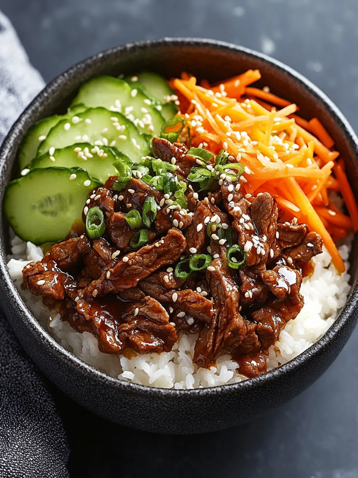 Savory Soy-Glazed Beef Rice Bowl for Easy Weeknight Dinners 3 Soy-Glazed Beef Rice Bowl