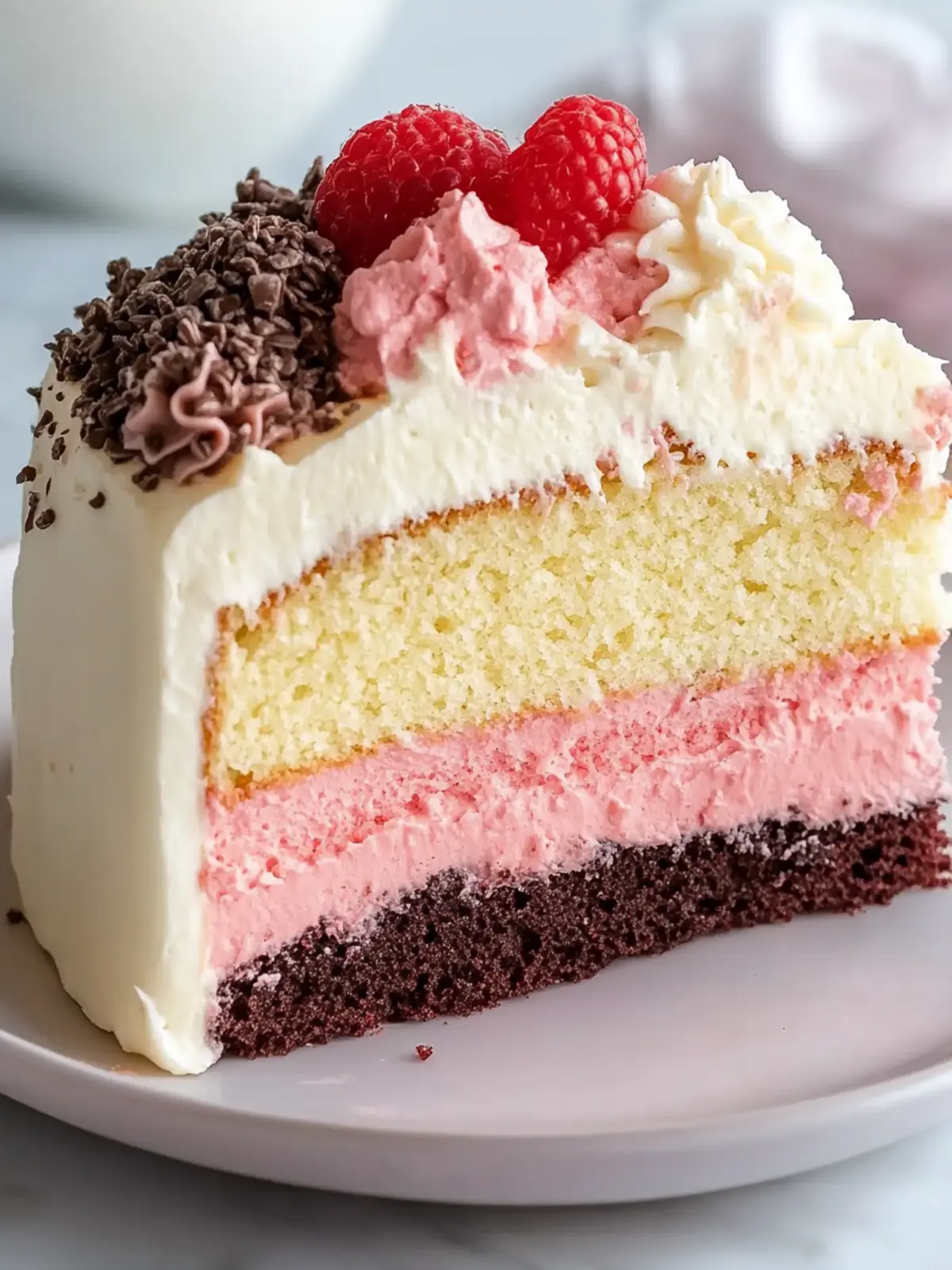 Classic Neapolitan Cake: Irresistibly Delicious Layers Await 2 Classic Neapolitan Cake
