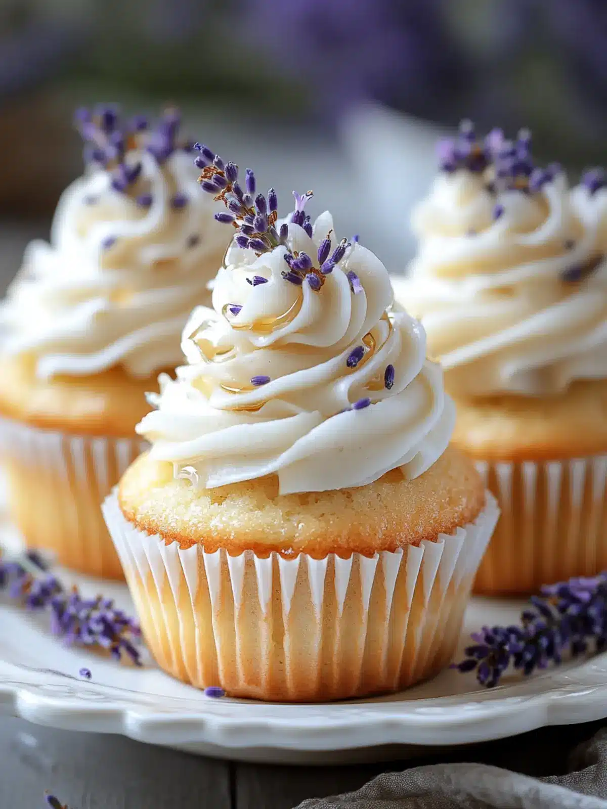 Lavender Honey Cupcakes That Taste Like Spring Magic 2 Lavender Honey Cupcakes