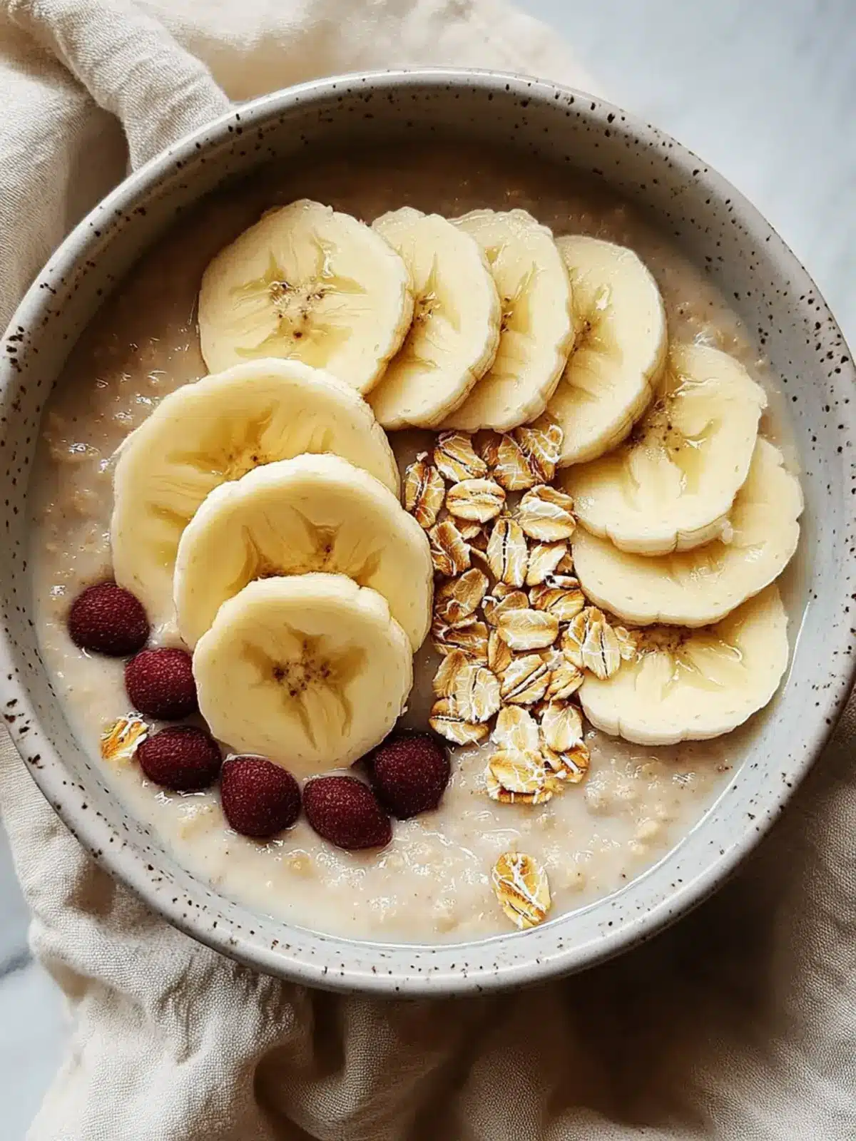 Banana Oat Cozy Bowl - Your New Favorite Healthy Breakfast 2 Banana Oat Cozy Bowl
