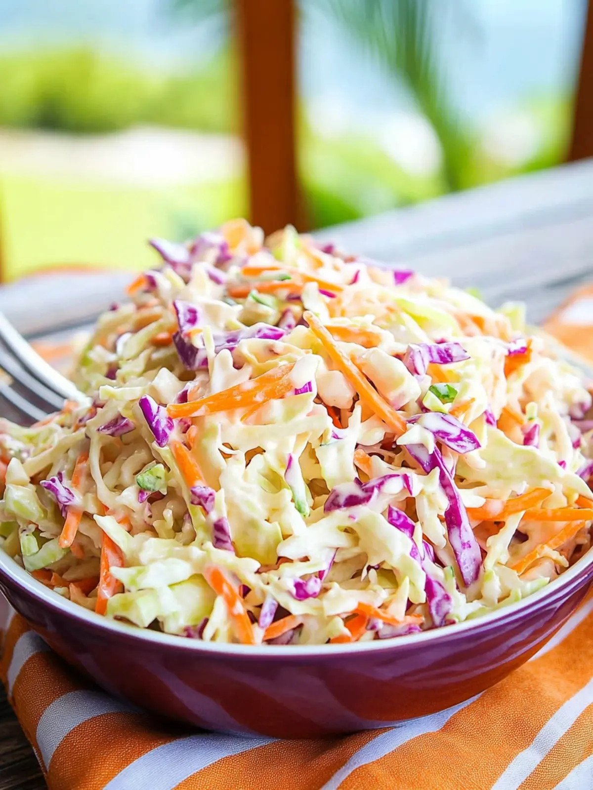 Tropical Hawaiian Coleslaw with Creamy Greek Yogurt Twist 2 Hawaiian Coleslaw