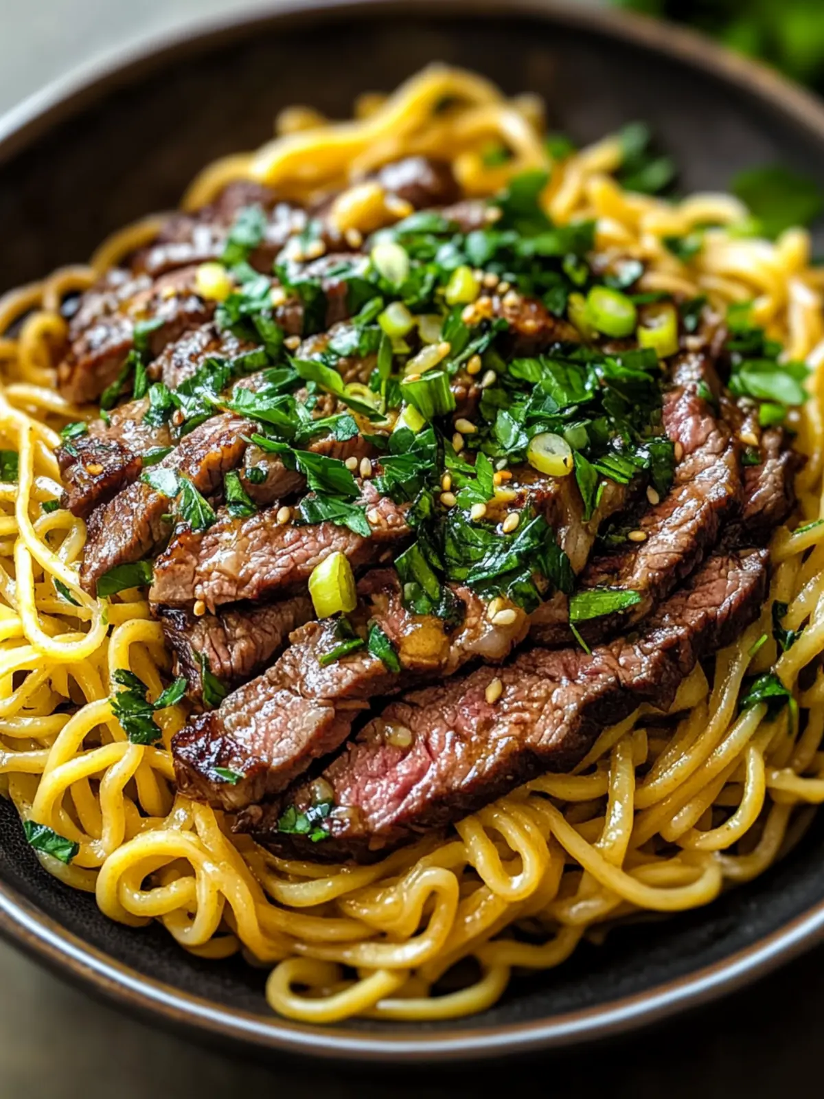 Savory Garlic Butter Steak Lightning Noodles in 30 Minutes 2 Garlic Butter Steak Lightning Noodles