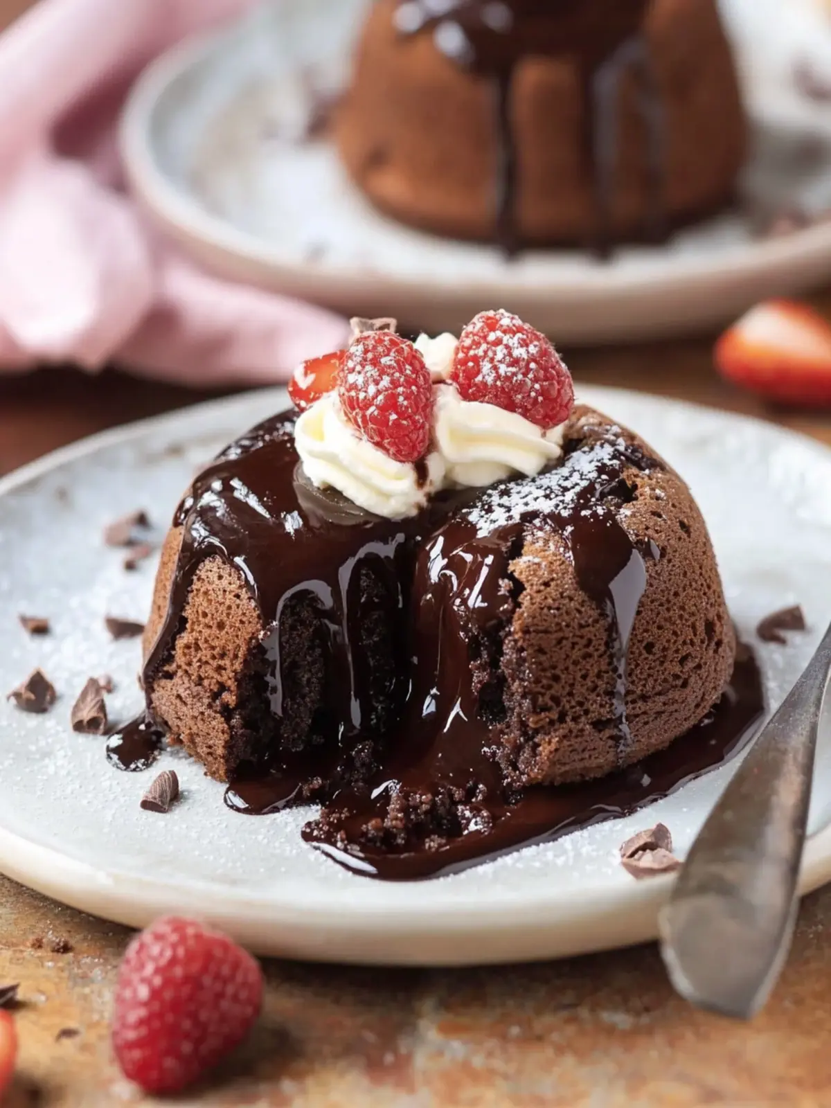 Irresistible Chocolate Lava Cake Ready in Just 15 Minutes 4 Chocolate Lava Cake
