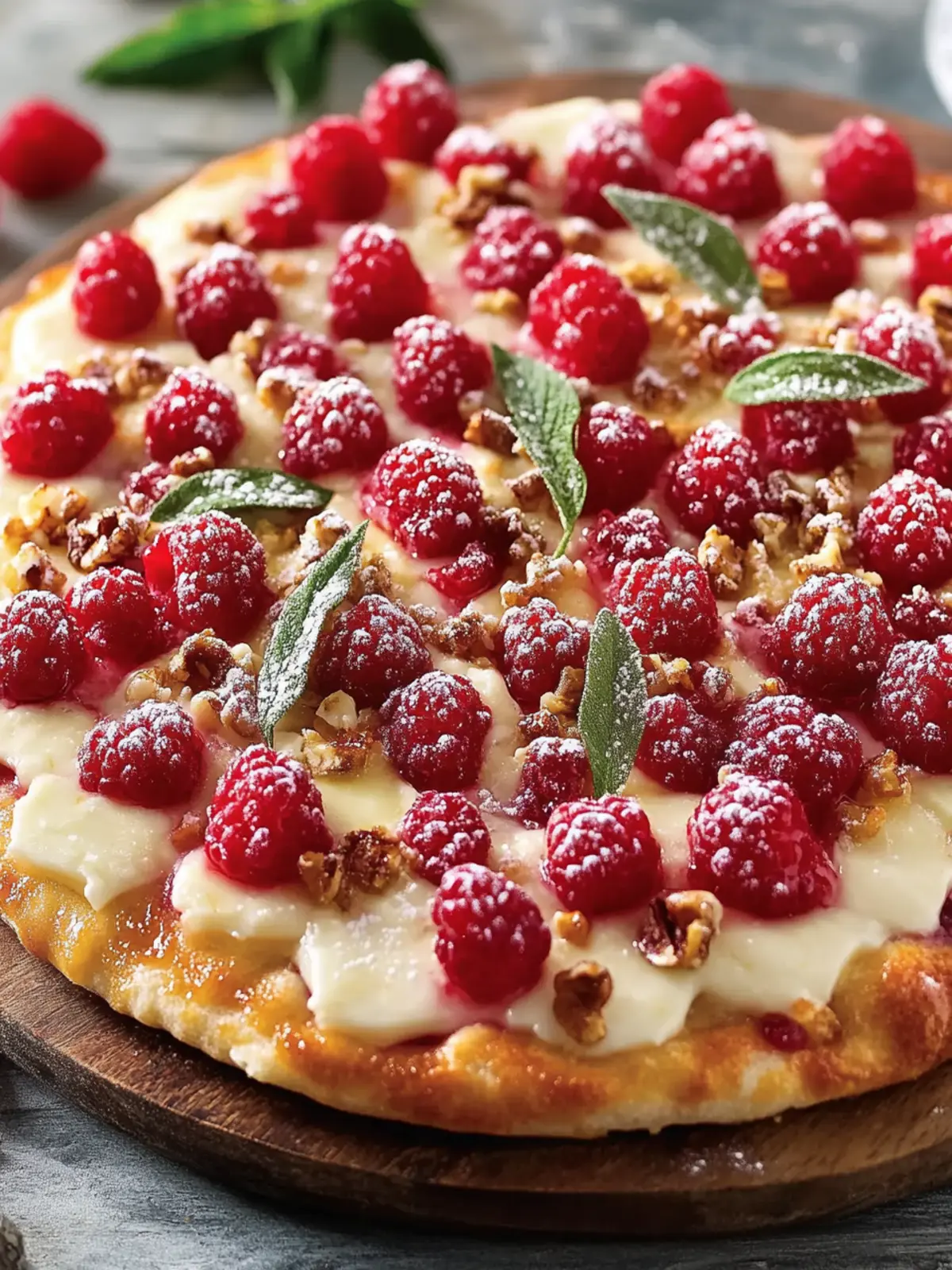 Raspberry Brie Dessert Pizza That Will Wow Your Guests! 3 Raspberry Brie Dessert Pizza