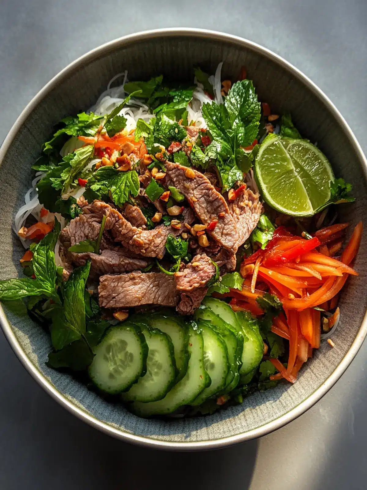 Delight in Vietnamese-Style Beef Salad for a Fresh Dinner 4 Vietnamese-style Beef Salad