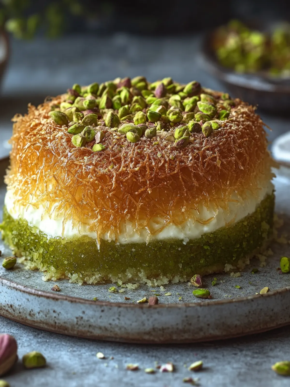 Divine Pistachio Kunafa Indulge in Creamy Perfection 4 Pistachio Kunafa
