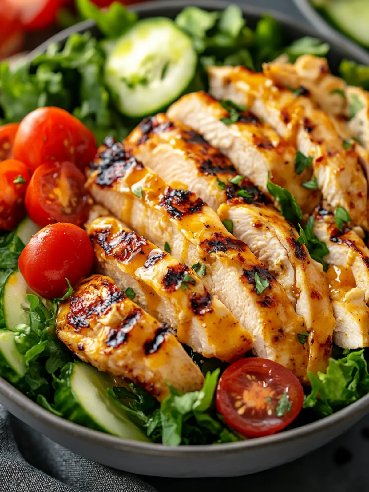 Honey Mustard Grilled Chicken Salad: Your Quick Flavor Boost 4 Honey Mustard Grilled Chicken Salad