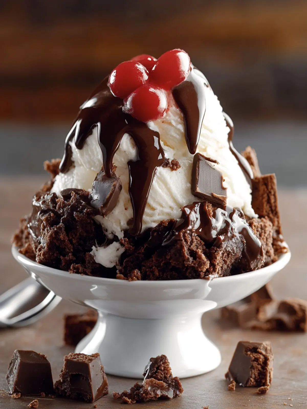Decadent Brownie Ice Cream Sundaes for Ultimate Indulgence 4 Brownie Ice Cream Sundae