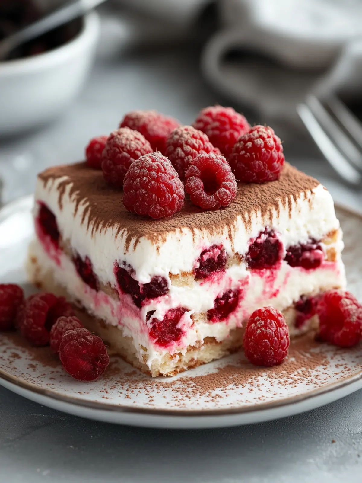 Delicious Fresh Raspberry Tiramisu: Your No-Bake Summer Treat 3 Fresh Raspberry Tiramisu