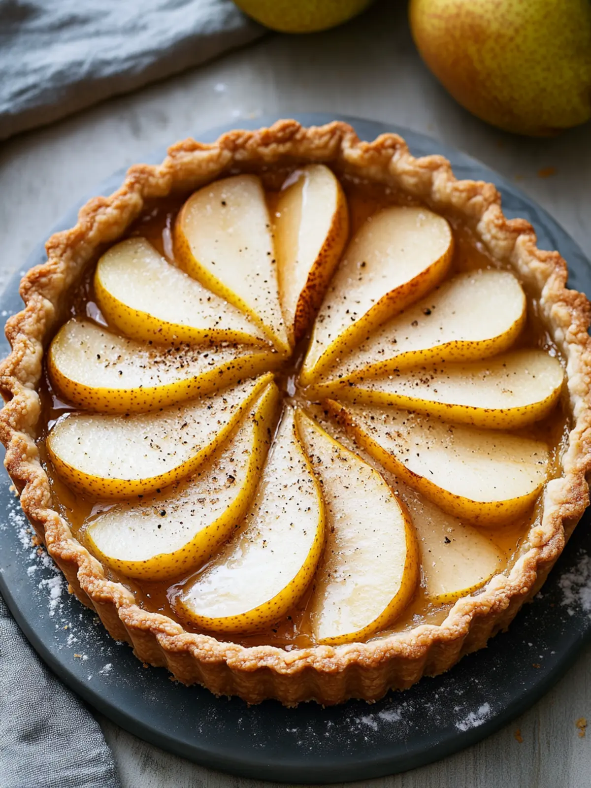 Brown Butter Pear Tart That Will Wow Your Guests 3 Brown Butter Pear Tart