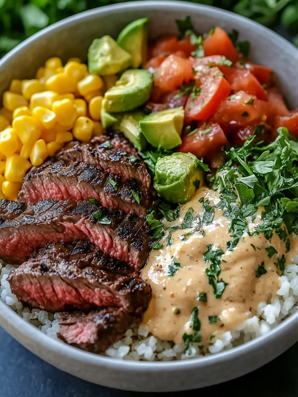 Satisfying Steak Bowl: Quick, Customizable, and Delicious! 4 Steak Bowl