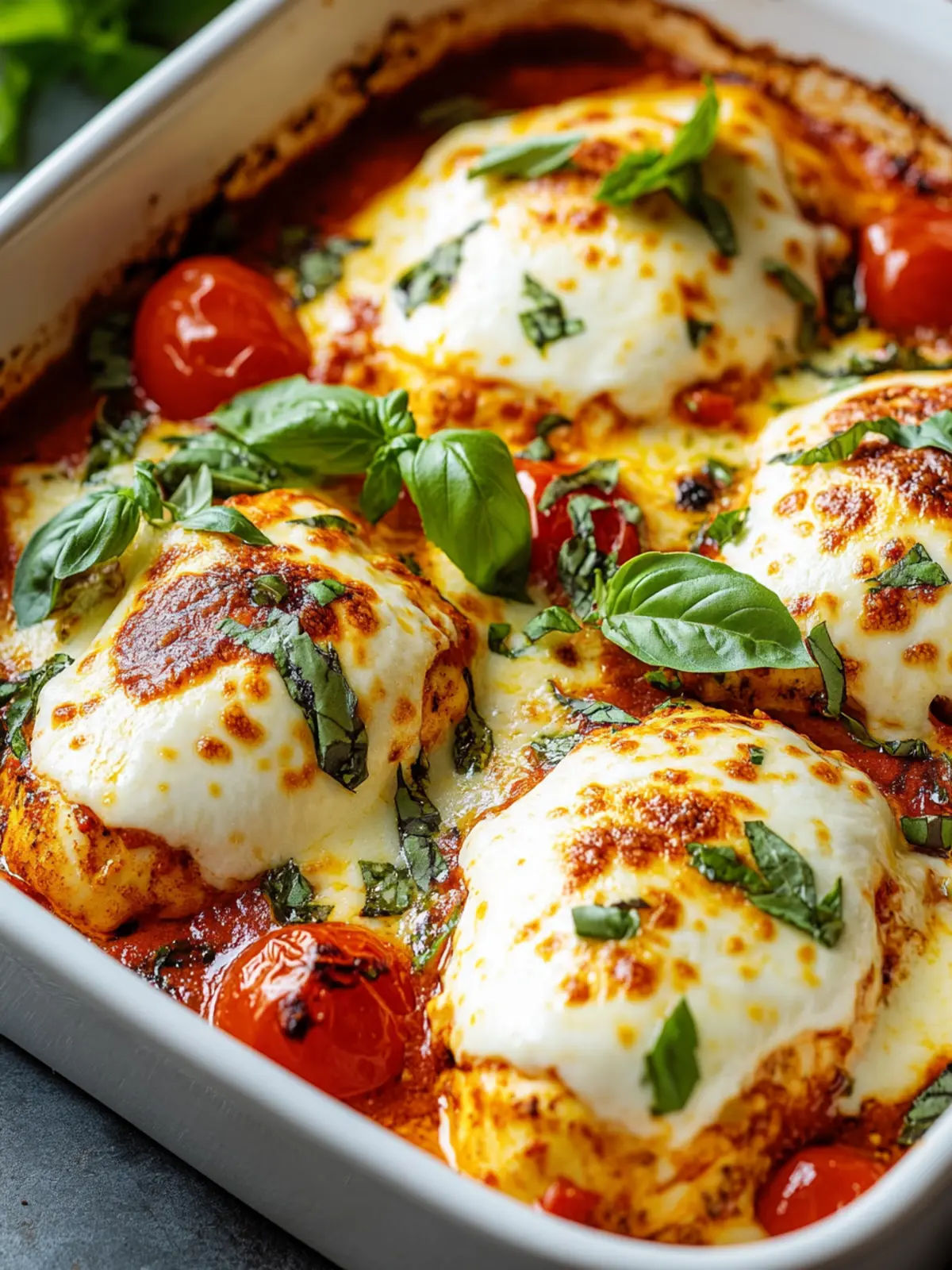 Cheesy Mozzarella Chicken Bake: Comfort Food for Busy Nights 2 Cheesy Mozzarella Chicken Bake