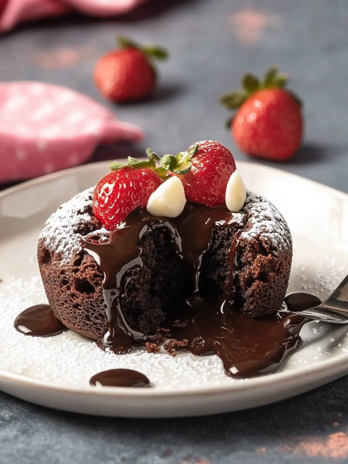 Irresistible Chocolate Lava Cake Ready in Just 15 Minutes 2 Chocolate Lava Cake