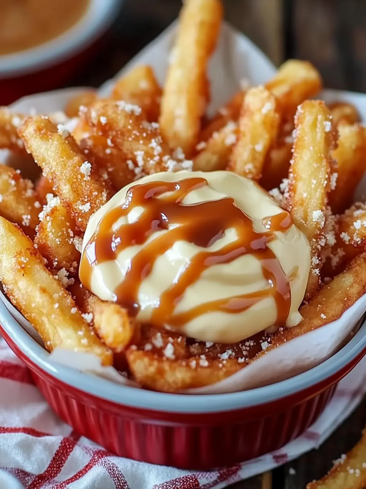 Crispy Apple Fries with Caramel Cream Dip You ll Crave 3 Apple Fries with Caramel Cream Dip