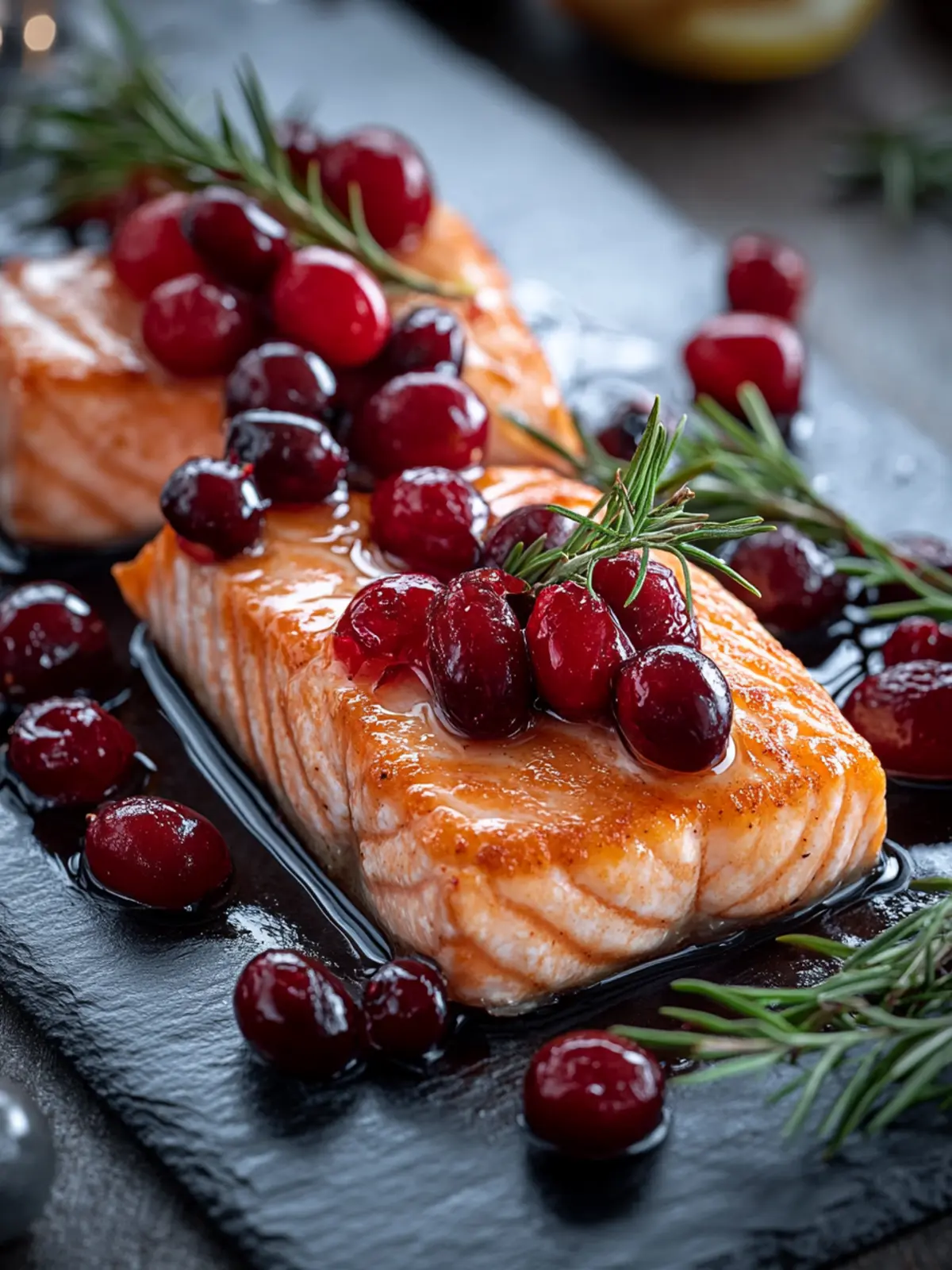 Cranberry Salmon: Quick and Irresistibly Flavorful Delight 3 Cranberry Salmon