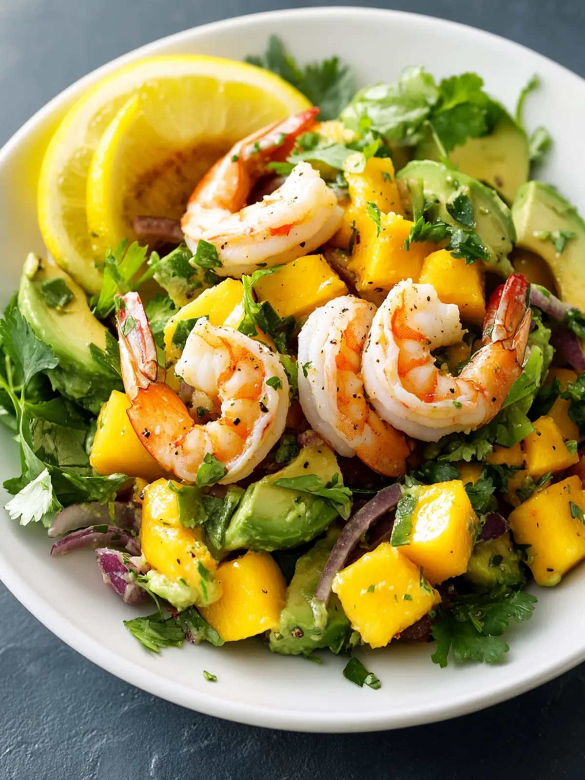 Aussie Prawn Salad with Avocado and Mango for Ultimate Refreshment 2 Aussie Prawn Salad with Avocado and Mango