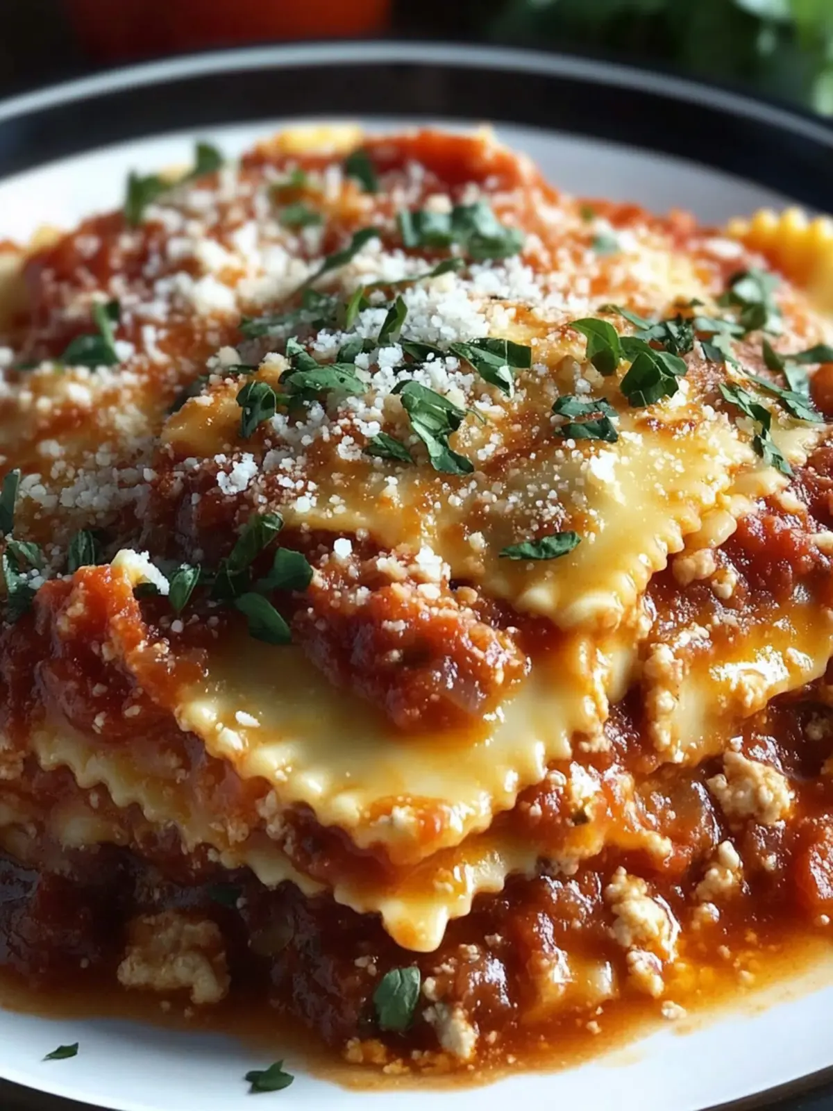 Crockpot Ravioli Lasagna: A Cozy Dinner with Zero Hassle 3 Crockpot Ravioli Lasagna