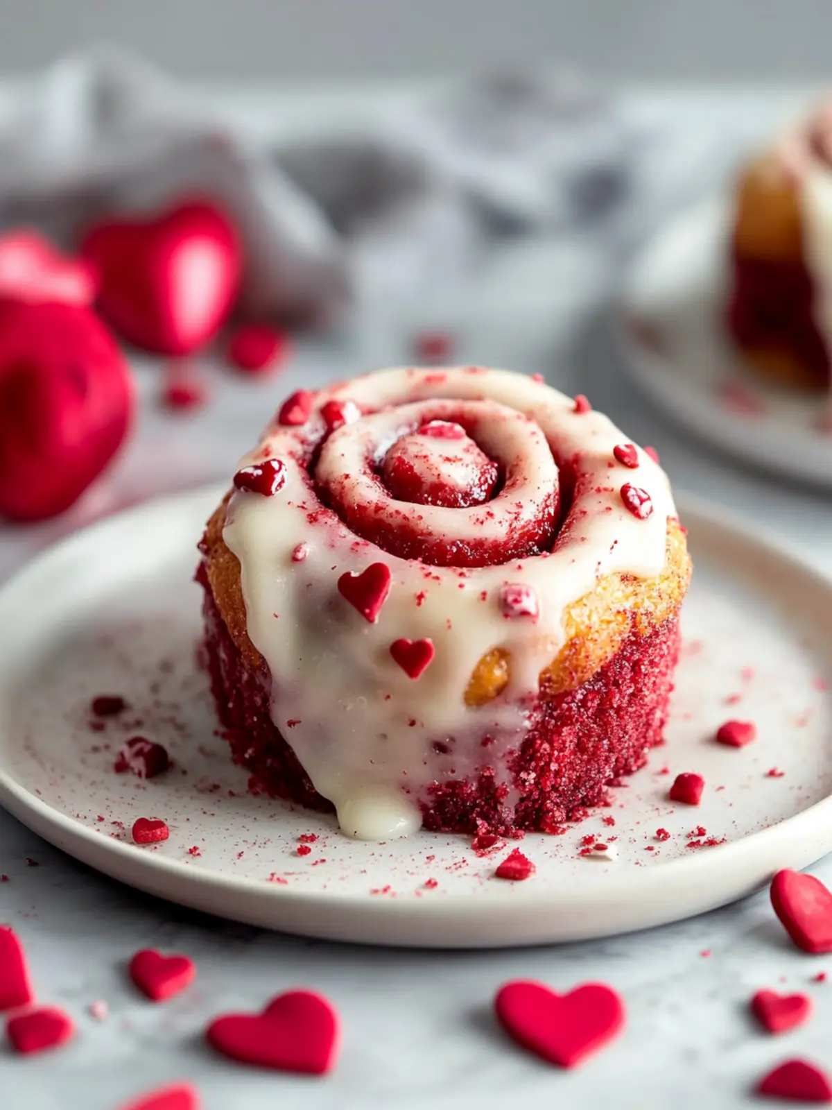 Irresistible Red Velvet Valentine s Day Cinnamon Rolls Recipe 4 Red Velvet Valentine s Day Cinnamon Rolls