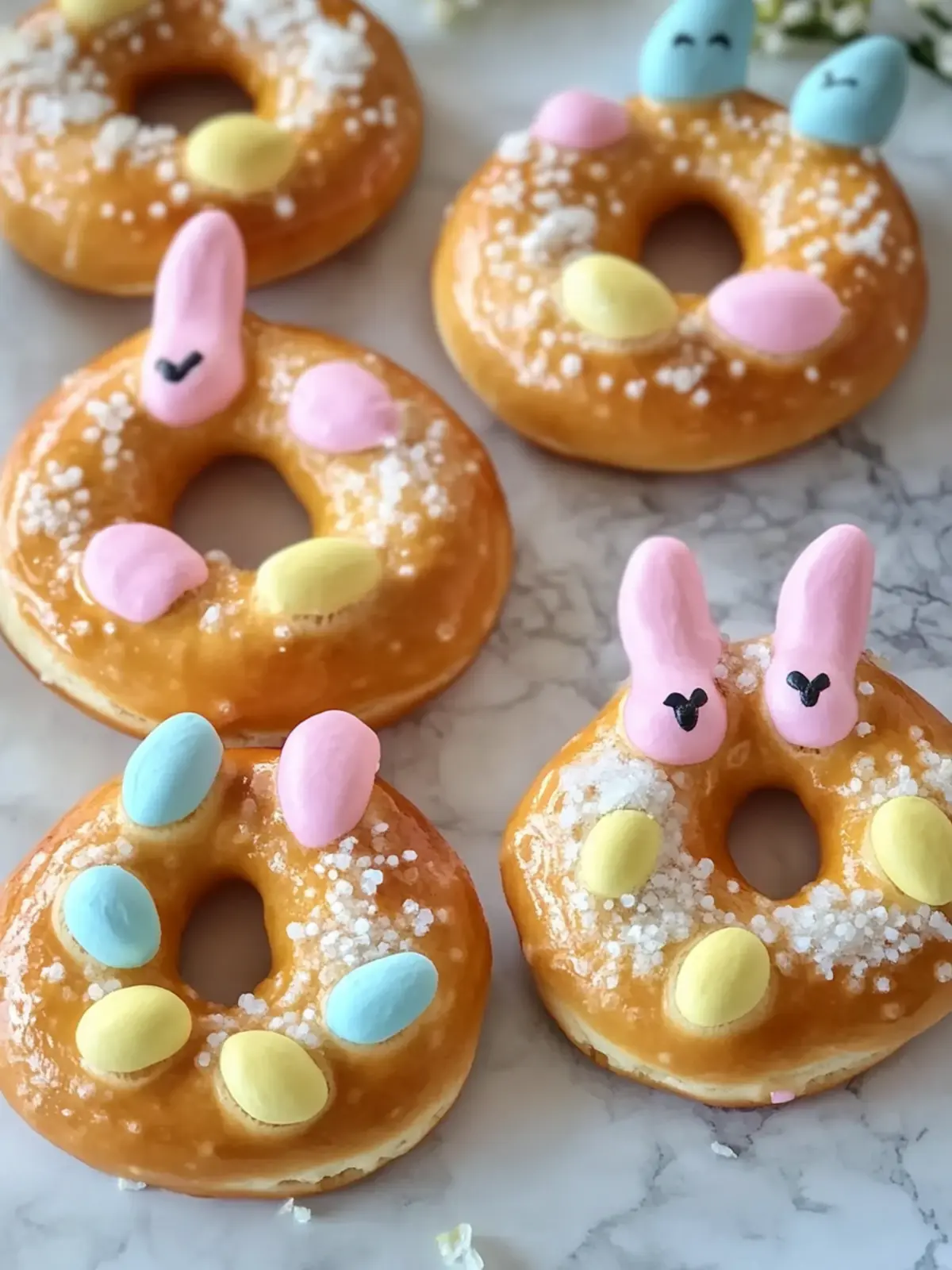 Easter Bunny Pretzels: Cute Treats for Family Fun Time 3 Easter Bunny Pretzels