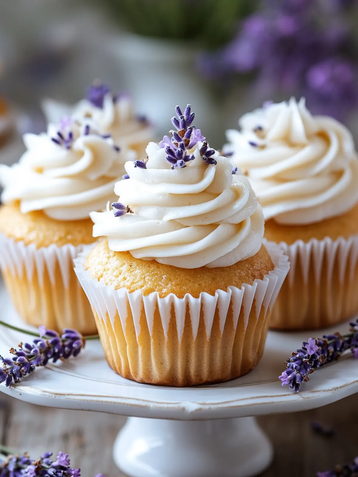 Lavender Honey Cupcakes That Taste Like Spring Magic 4 Lavender Honey Cupcakes