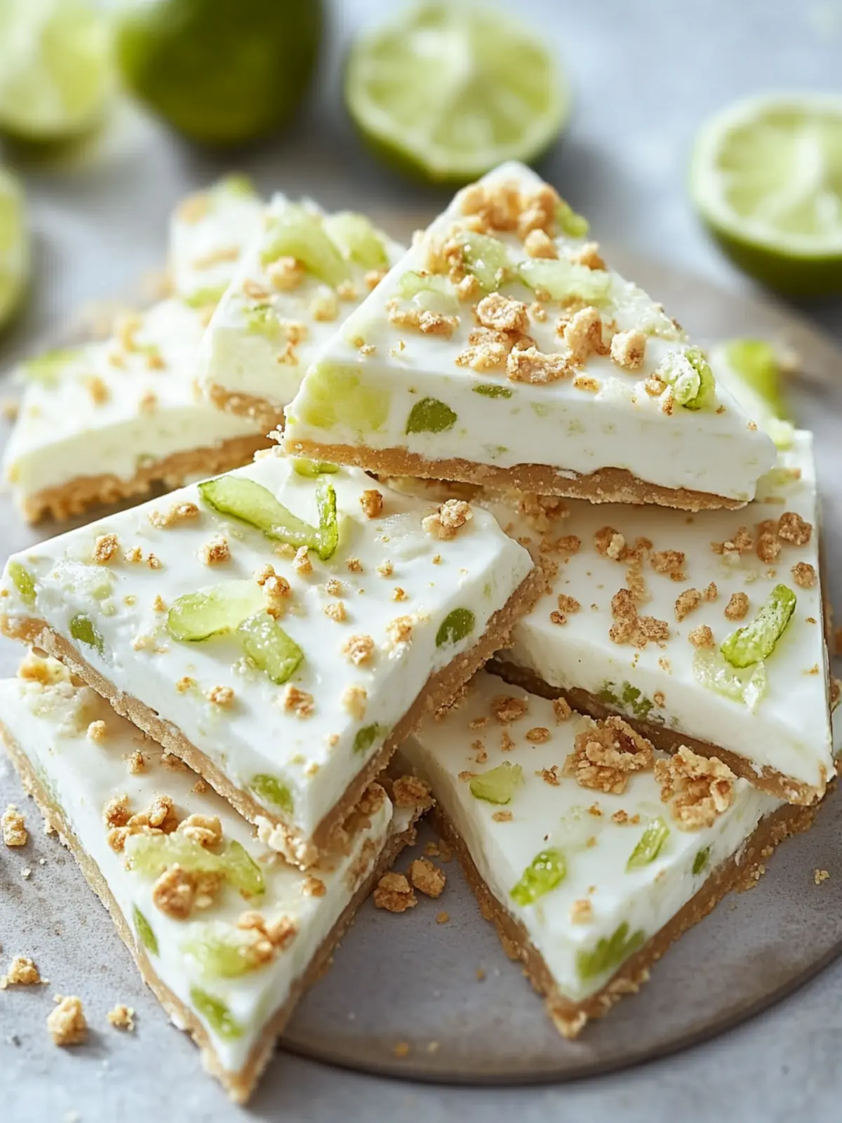 Create Bliss with Key Lime Pie Yogurt Bark That's No-Bake 2 Key Lime Pie Yogurt Bark
