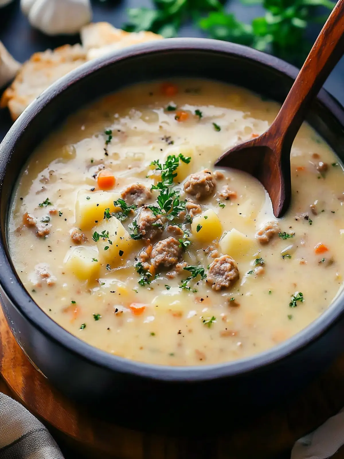 Savor the Comfort of Homemade Sausage Potato Soup Today 3 Sausage Potato Soup