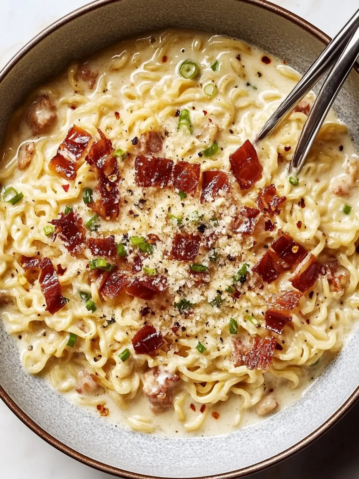 Savory Ramen Carbonara in 30 Minutes for Cozy Nights 4 Ramen Carbonara