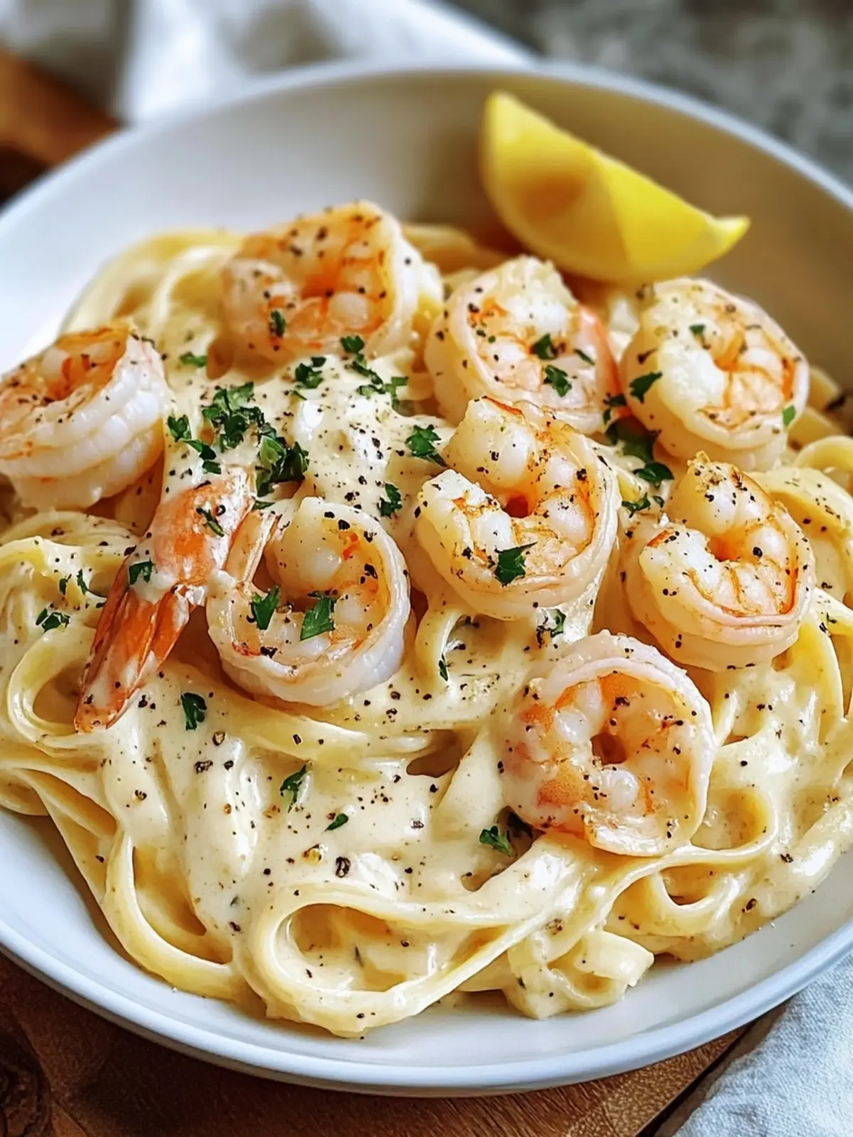 Savory Shrimp Alfredo Pasta for a Cozy Night In 4 Shrimp Alfredo Pasta