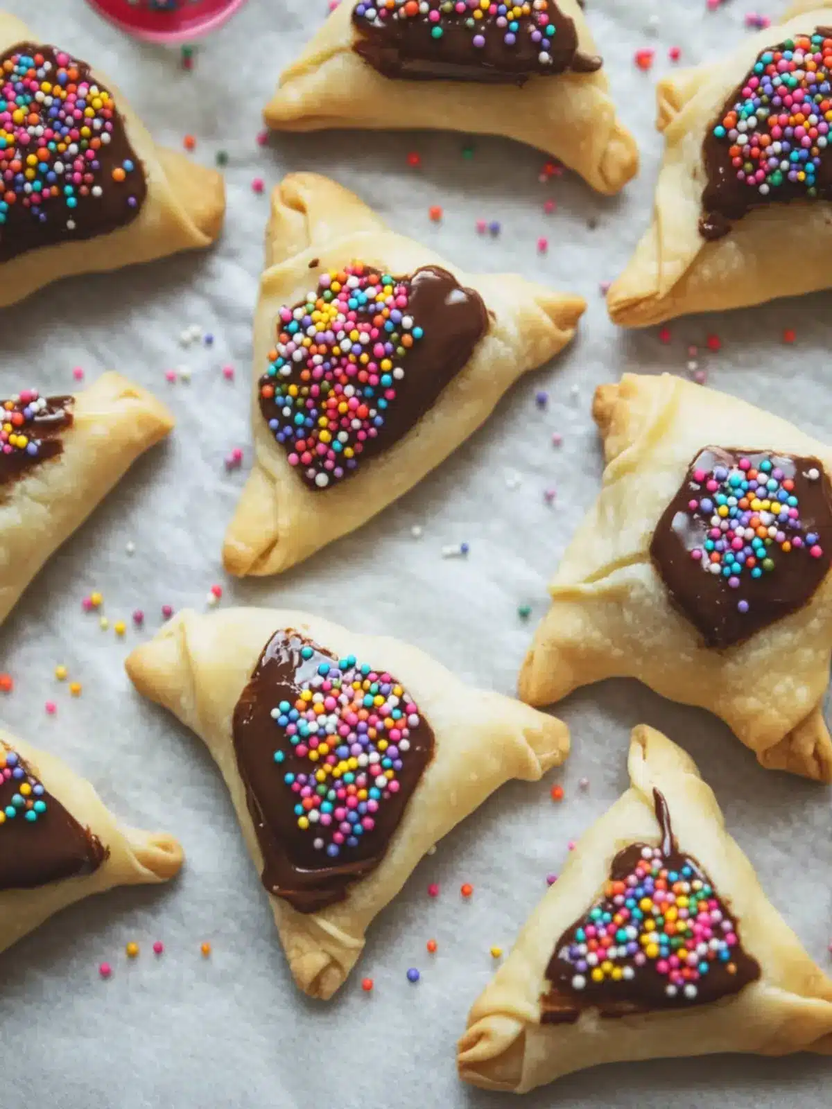 Chocolate and Sprinkles Dipped Hamantaschen Recipe Made Easy 3 Chocolate and Sprinkles Dipped Hamantaschen Recipe