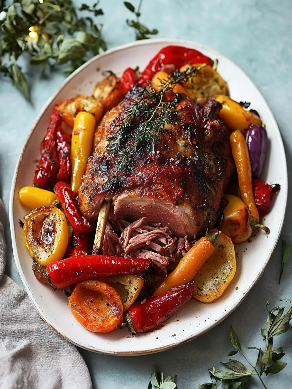 Slow-Roasted Pork and Peppers for Effortless Gourmet Nights 3 Slow-Roasted Pork And Peppers