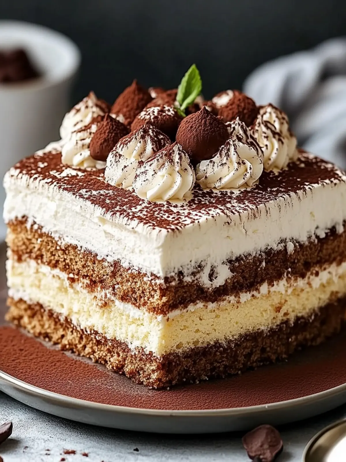 Irresistible Tiramisu Cake with Creamy Mascarpone Delight 2 Tiramisu Cake