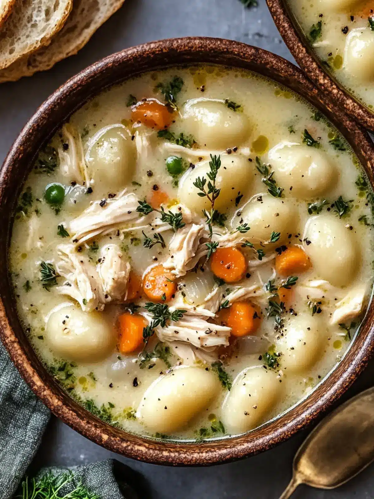 Comforting Rotisserie Chicken Gnocchi Soup Ready in 30 Minutes 2 Rotisserie Chicken Gnocchi Soup