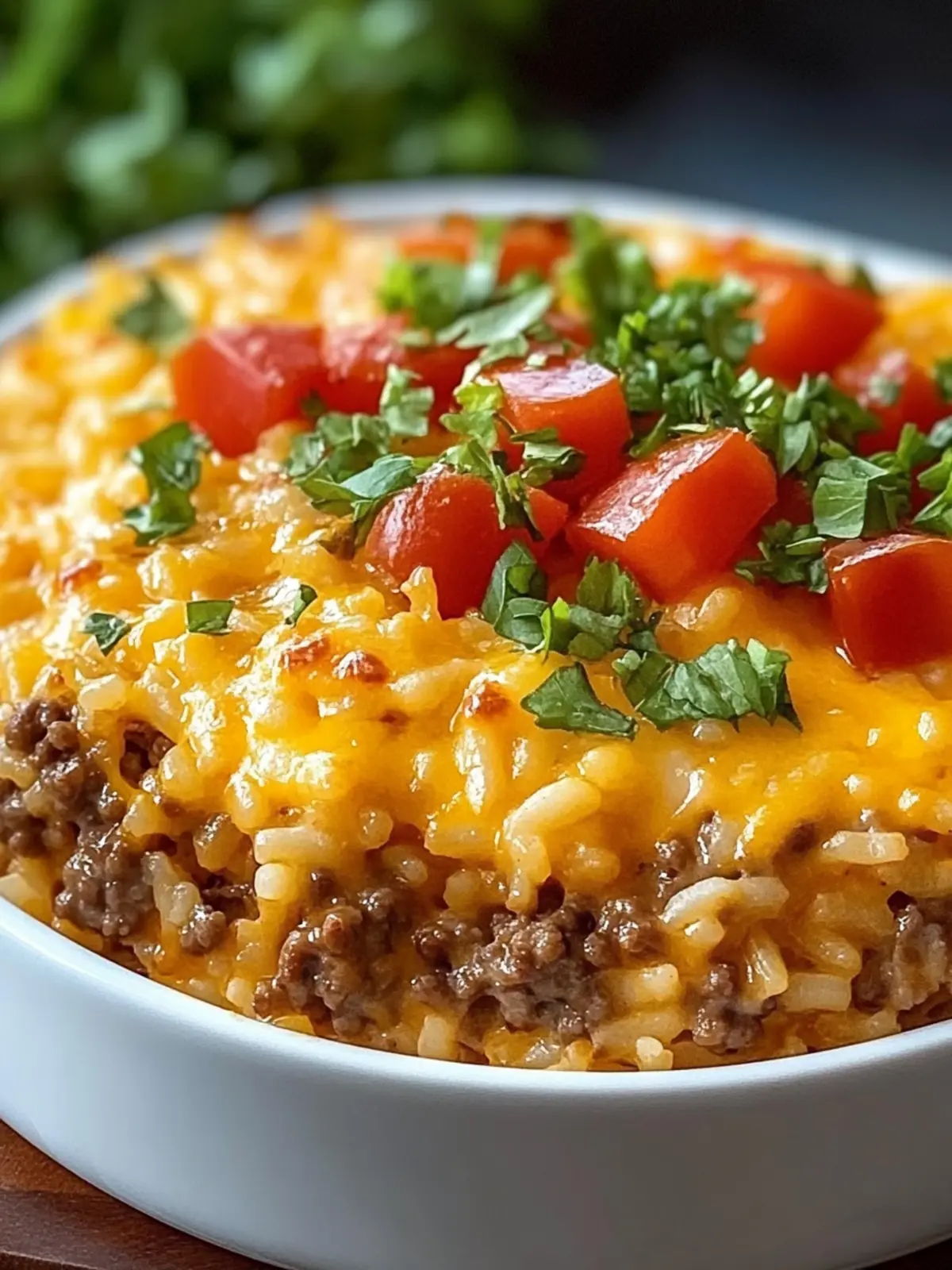 Cheesy Hamburger Rice Casserole for Cozy Family Nights 4 Cheesy Hamburger Rice Casserole