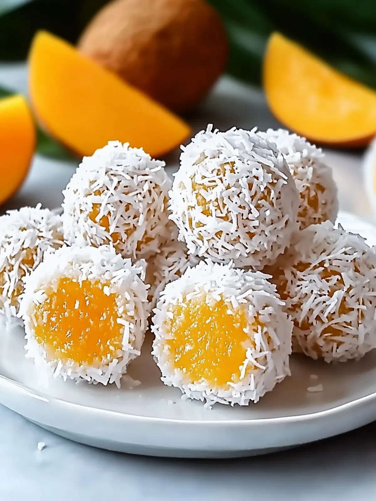 Coconut Mango Bliss Balls: Your New Favorite Tropical Snack 4 Coconut Mango Bliss Balls