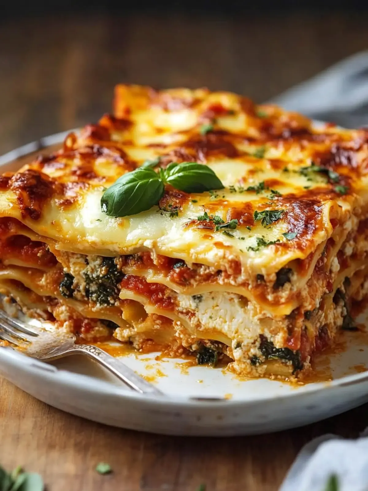 Melt-in-Your-Mouth Vegetable Lasagna Full of Flavor 4 Vegetable Lasagna
