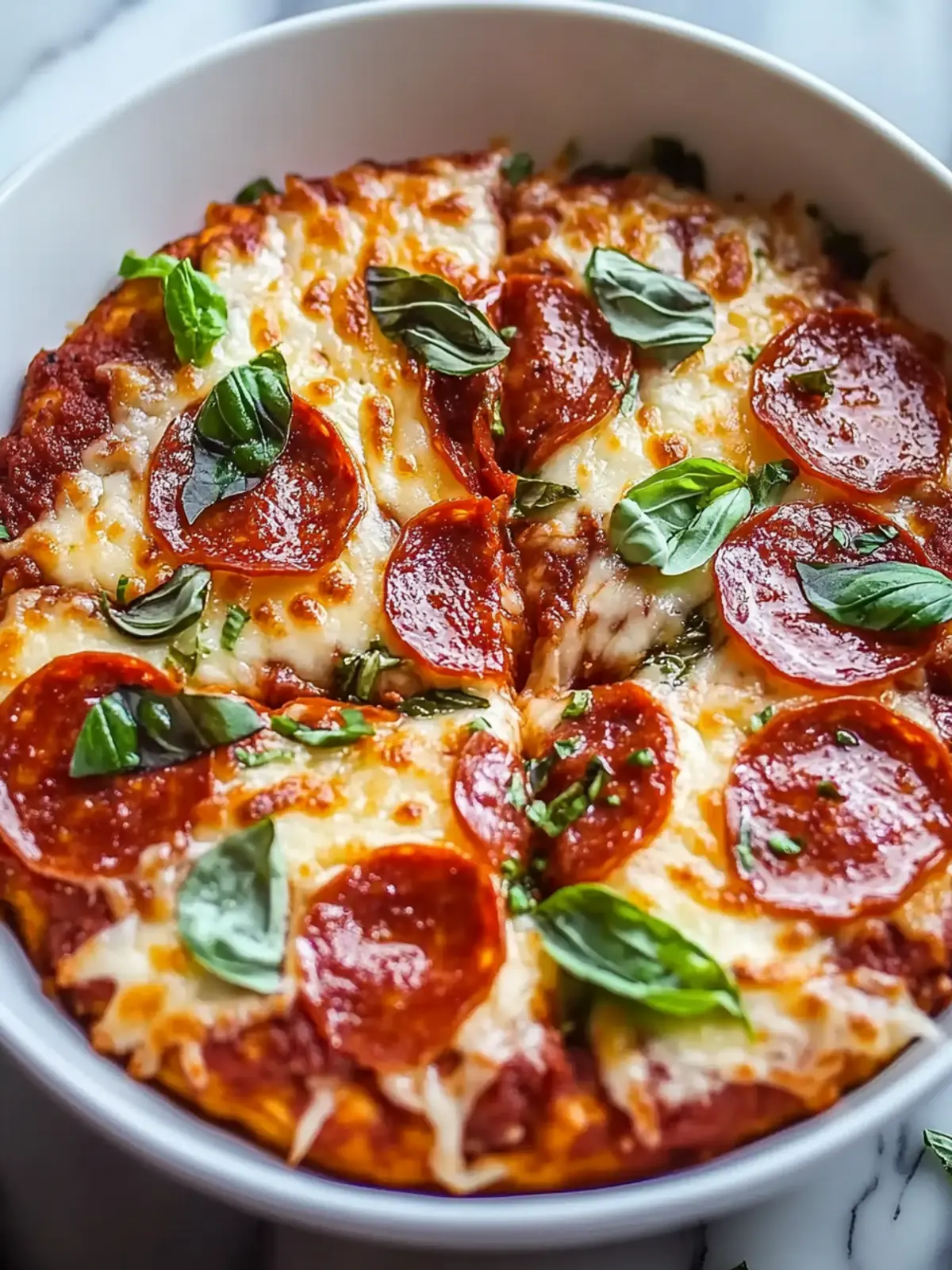 Low Carb Crustless Pizza Bowl That Will Wow Your Taste Buds 3 Low Carb Crustless Pizza Bowl