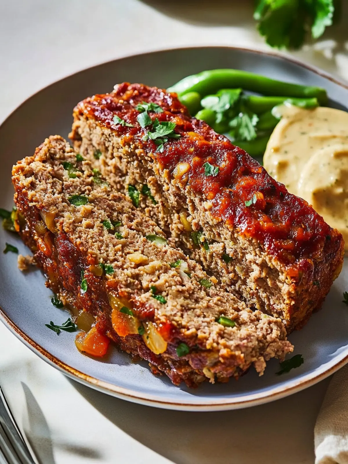 Savory Vegan Meatloaf That's Packed with Flavor and Protein 4 Vegan Meatloaf