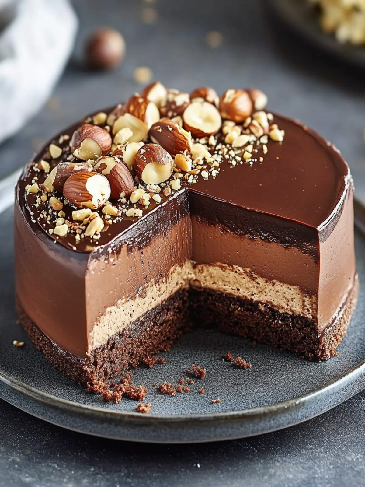 Irresistible Chocolate Hazelnut Mousse Cake for Any Celebration 4 Chocolate Hazelnut Mousse Cake