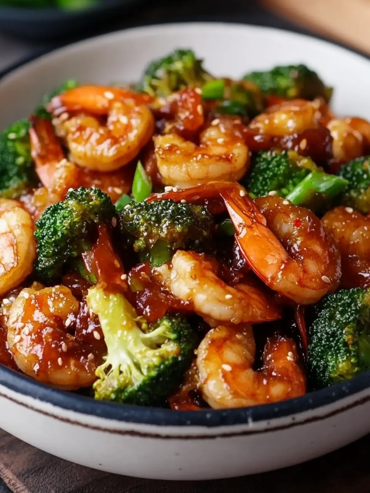 Savory Mongolian Shrimp & Broccoli in 30 Minutes Flat 4 Mongolian Shrimp & Broccoli