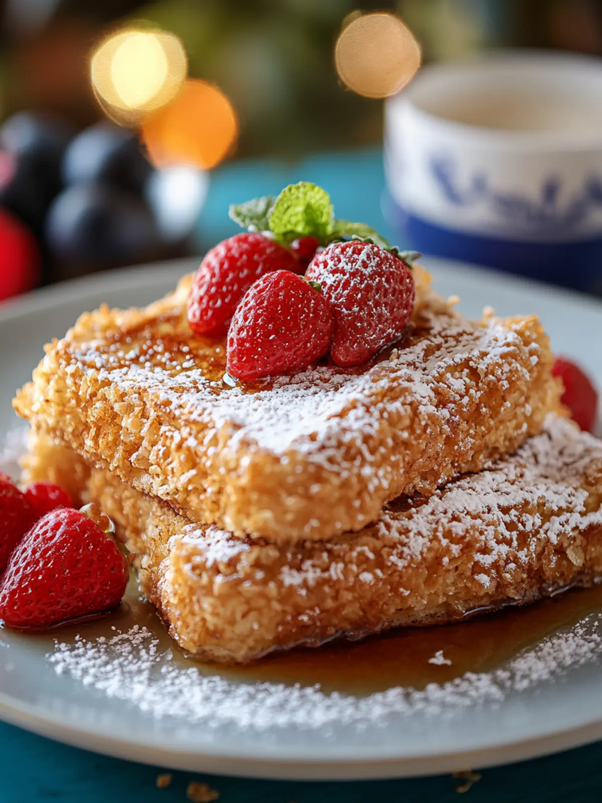 Delicious Cornflake Crusted French Toast You'll Crave Every Morning 3 Cornflake Crusted French Toast