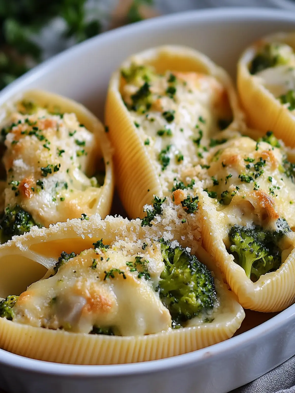 Cheesy Chicken & Broccoli Stuffed Shells for Ultimate Comfort 3 Chicken & Broccoli Stuffed Shells
