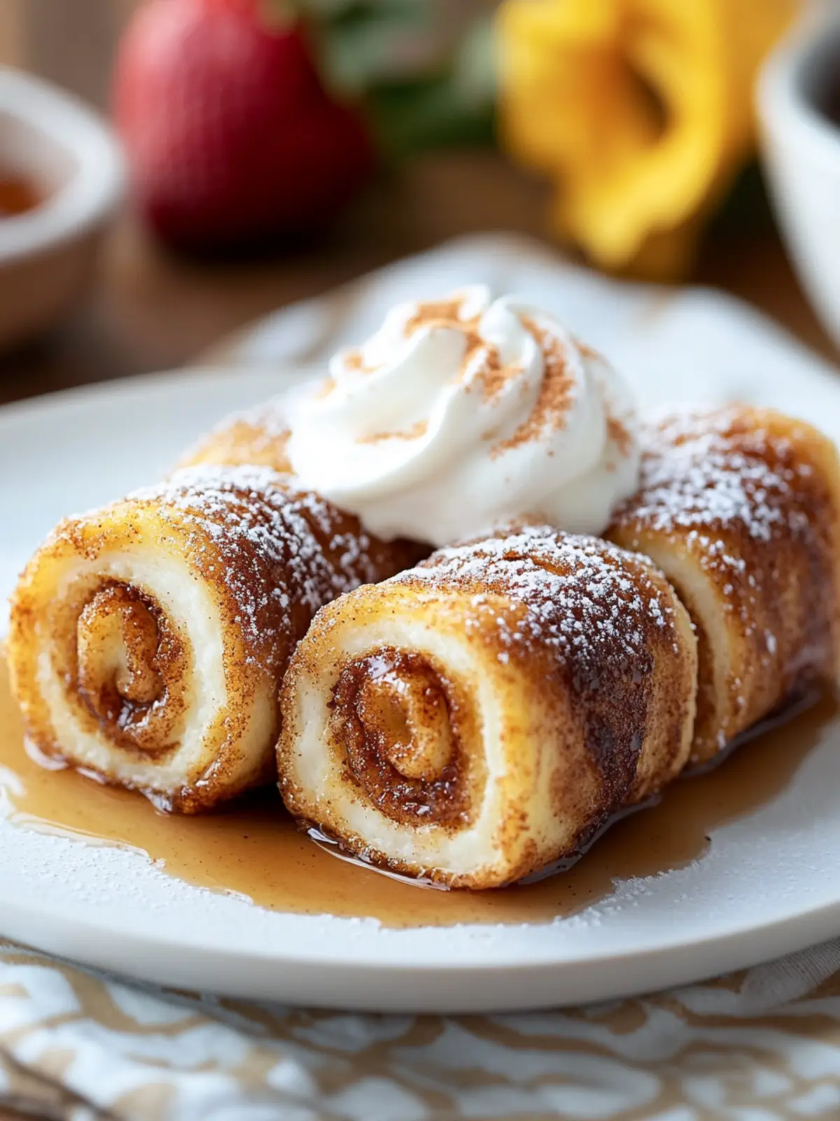 Cinnamon Roll French Toast Roll-Ups for a Cozy Morning Treat 4 Cinnamon Roll French Toast Roll-Ups