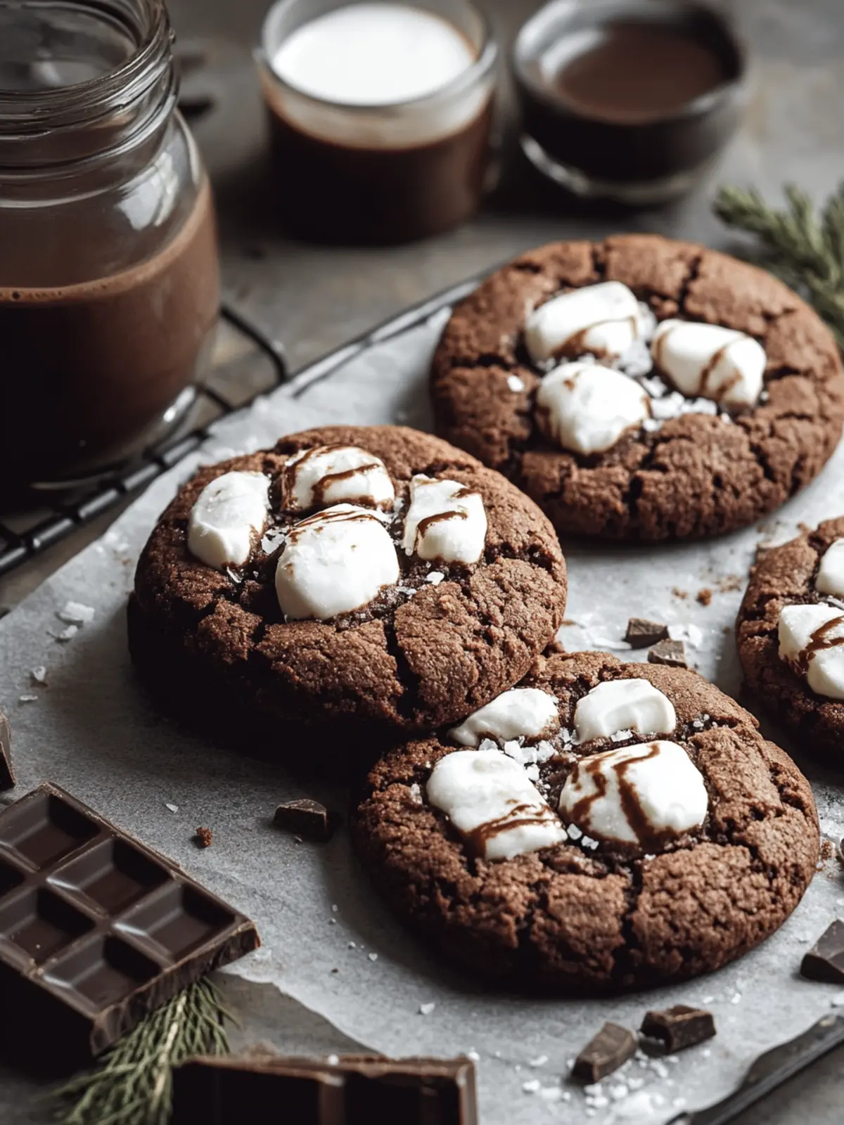 Warm Up with Decadent Hot Chocolate Cookies That Melt Hearts 2 Hot Chocolate Cookies