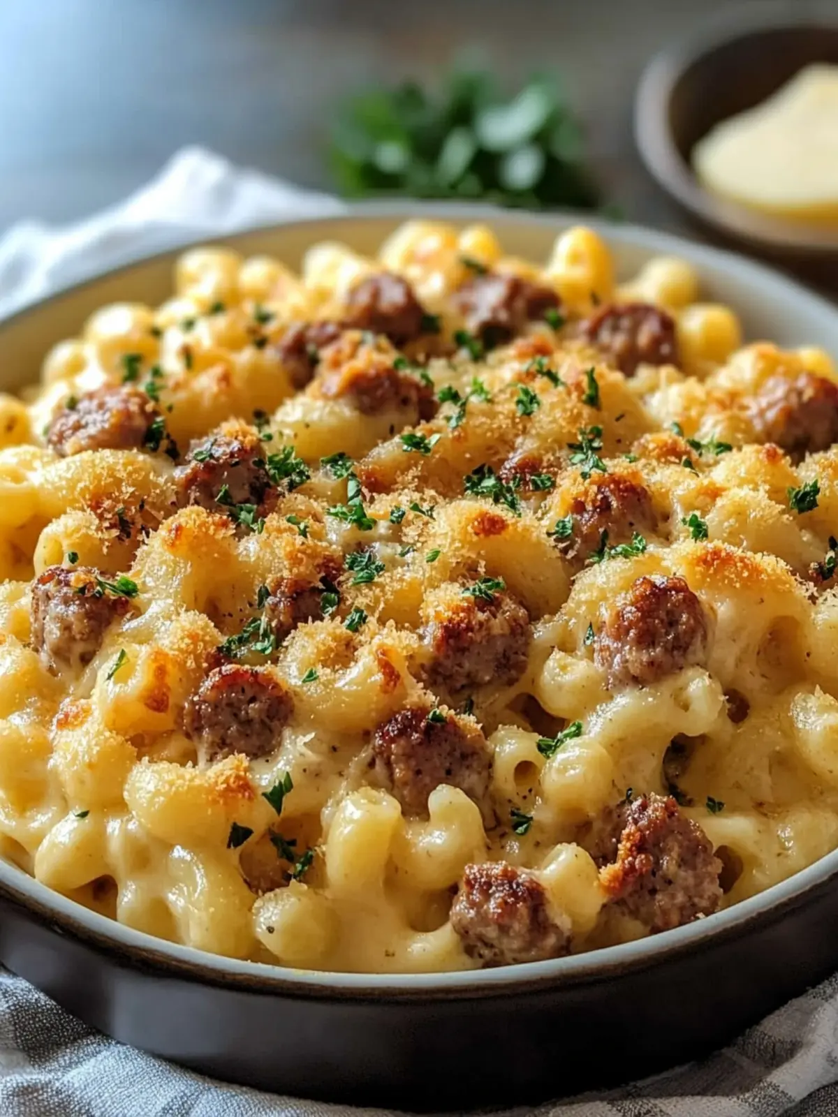 Sausage Mac and Cheese that Feels Like a Warm Hug 4 Sausage Mac and Cheese