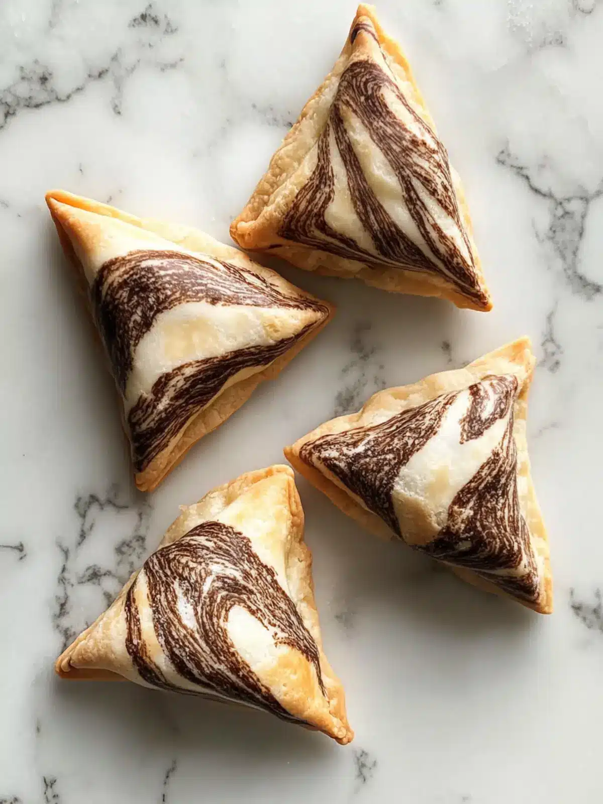 Marbled Cheesecake Hamantaschen for a Sweet Celebration 3 Marbled Cheesecake Hamantaschen