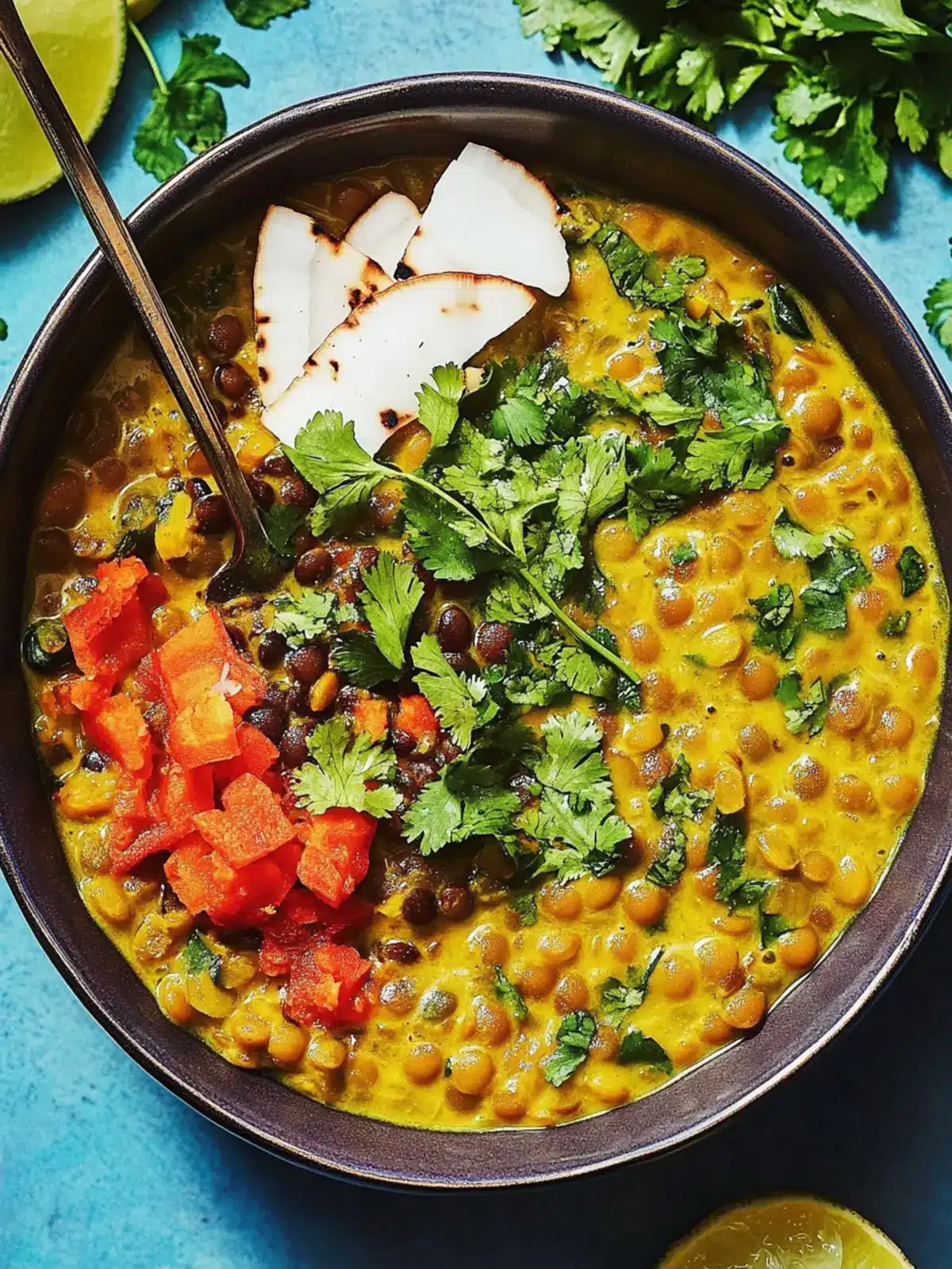Savory Curried Coconut Lentils for Cozy Comfort Meals 2 Curried Coconut Lentils