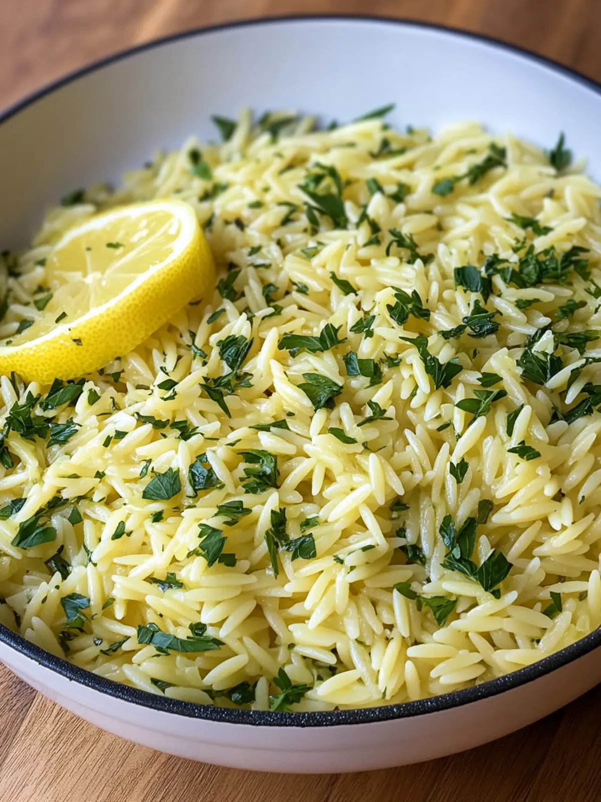 Zesty Lemon Herb Orzo: A Fresh Take on Easy Side Dishes 3 Lemon Herb Orzo