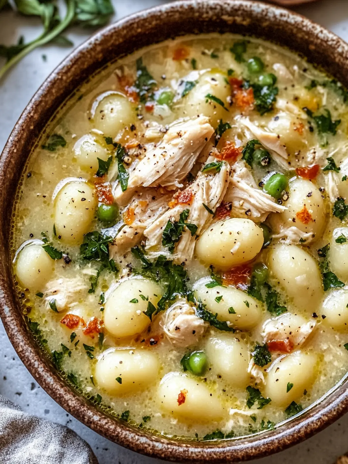 Comforting Rotisserie Chicken Gnocchi Soup Ready in 30 Minutes 4 Rotisserie Chicken Gnocchi Soup