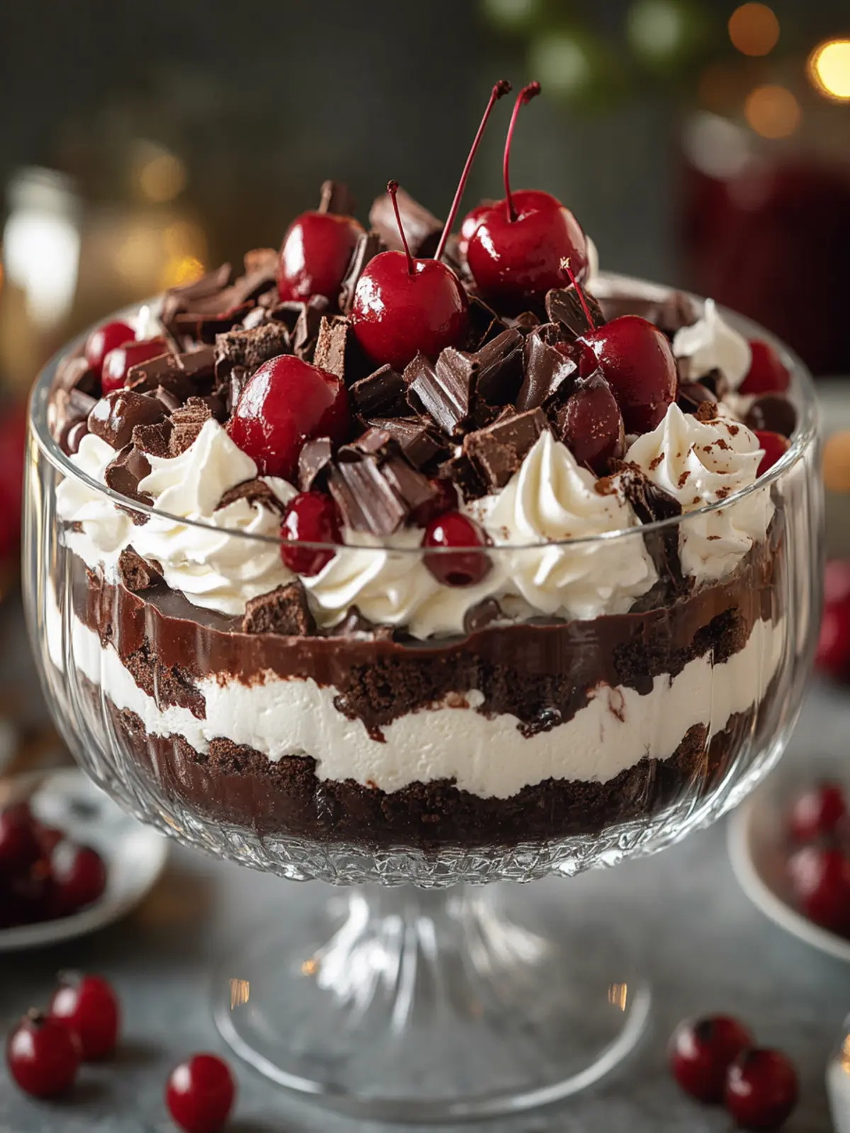 Decadent Black Forest Trifle That Will Wow Your Guests 3 Black Forest Trifle