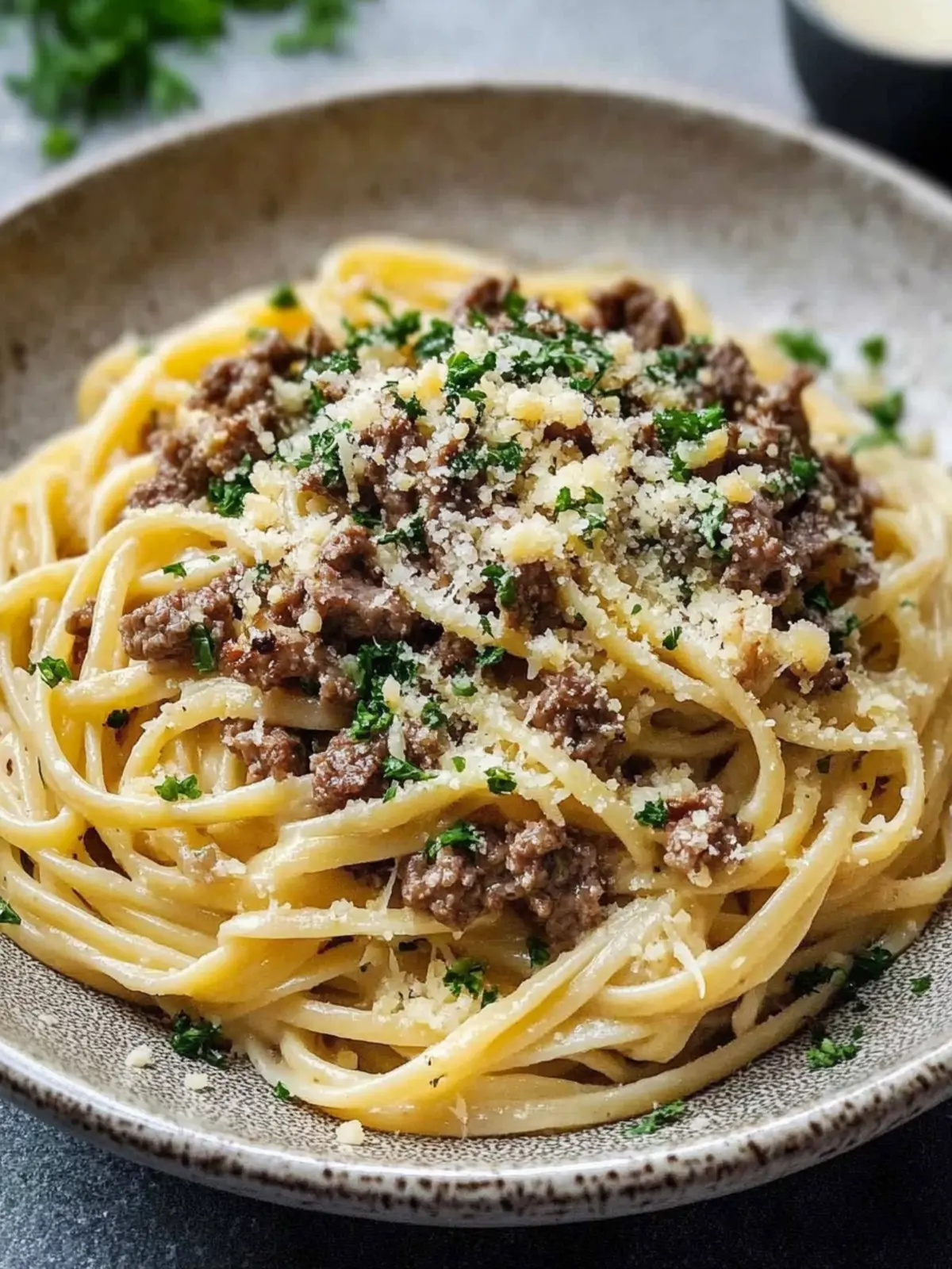 Creamy Parmesan Beef Linguine with Garlic Butter Sauce Magic 3 Creamy Parmesan Beef Linguine with Garlic Butter Sauce